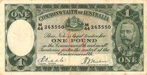 Australia  P-22a - Foreign Paper Money